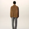 Brown Leather Overshirt Brown Leather Overshirt