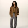 Brown Leather Overshirt Brown Leather Overshirt
