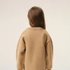 Brown Wool Ami De Coeur Crewneck Sweater