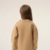 Brown Wool Ami De Coeur Crewneck Sweater