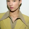 Gold Brass Tresse Hoops Gold Brass Tresse Hoops