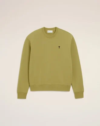 Green Cotton Ami De Coeur Sweatshirt