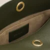 Green Cow Leather Carrousel Medium Bag Green Cow Leather Carrousel Medium Bag
