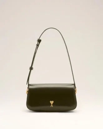 Green Cow Leather Shoulder Paris Paris Bag Green Cow Leather Shoulder Paris Paris Bag