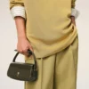 Green Cow Leather Shoulder Paris Paris Bag