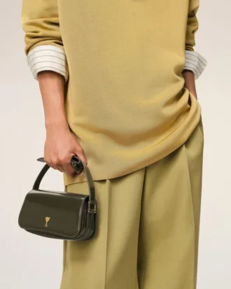 Green Cow Leather Shoulder Paris Paris Bag Green Cow Leather Shoulder Paris Paris Bag