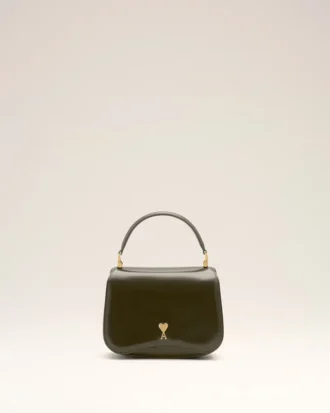Green Cow Leather Top Handle Paris Paris Bag Green Cow Leather Top Handle Paris Paris Bag