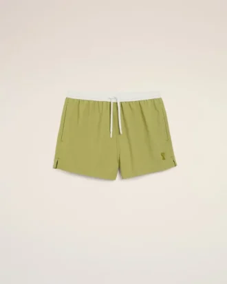 Green Nylon Short Swimsuit Green Nylon Short Swimsuit