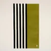 Green Two Tones Cotton Ami De Coeur Towel
