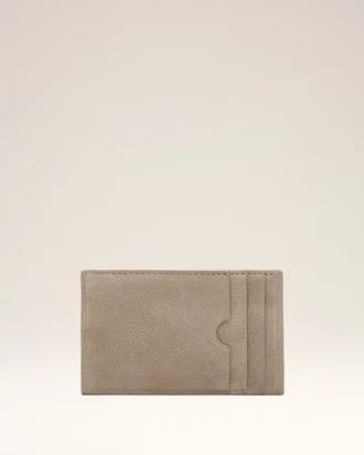 Grey Cow Leather Carrousel Zipped Card Holder Grey Cow Leather Carrousel Zipped Card Holder