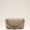 Grey Cow Leather Large Flap Carrousel Bag Grey Cow Leather Large Flap Carrousel Bag