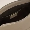 Grey Cow Leather Large Flap Carrousel Bag Grey Cow Leather Large Flap Carrousel Bag
