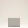 Grey Cowhide Leather Ami De Coeur Bifold Wallet