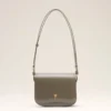 Grey Glazed Leather Paris Paris Bag
