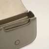 Grey Glazed Leather Paris Paris Bag