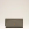 Grey Glazed Leather Paris Paris Continental Wallet