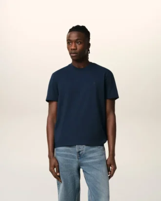 Navy Cotton Ami De Coeur T-Shirt Navy Cotton Ami De Coeur T-Shirt
