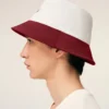 Red and White Cotton Ami Paris Hat Red and White Cotton Ami Paris Hat