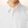 White Cotton Ami De Coeur Boxy Shirt