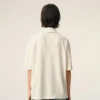 White Cotton Ami De Coeur Knitted Patch Polo