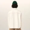 White Cotton Ami De Coeur Overshirt