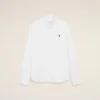 White Cotton Ami De Coeur Oxford Shirt