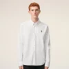 White Cotton Ami De Coeur Oxford Shirt