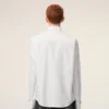 White Cotton Ami De Coeur Oxford Shirt