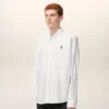 White Cotton Ami De Coeur Oxford Shirt