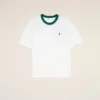 White Cotton Ami De Coeur T-Shirt