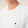 White Cotton Ami De Coeur T-Shirt