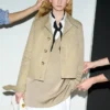 White Cotton Ami De Coeur Wide Shirt Dress