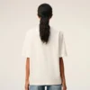 White Cotton Ami Paris Heritage Print T-Shirt