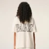 White Cotton Ami Paris Print T-Shirt