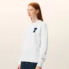 White Cotton Knitted Ami De Coeur Sweatshirt White Cotton Knitted Ami De Coeur Sweatshirt