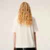White Cotton Signature Print T-Shirt White Cotton Signature Print T-Shirt