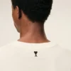 White Cotton Signature Print T-Shirt White Cotton Signature Print T-Shirt