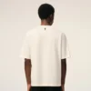White Cotton Signature Print T-Shirt White Cotton Signature Print T-Shirt
