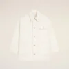 White Cotton Worker Jacket White Cotton Worker Jacket