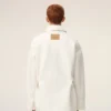 White Cotton Worker Jacket White Cotton Worker Jacket