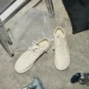 White Cow Leather Soft Sneakers White Cow Leather Soft Sneakers