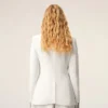 White Linen Double Breasted Jacket White Linen Double Breasted Jacket